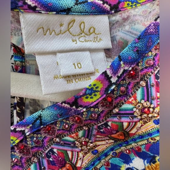 Camilla Milla by Camilla Printed Dress Size 10 - Picture 6 of 7